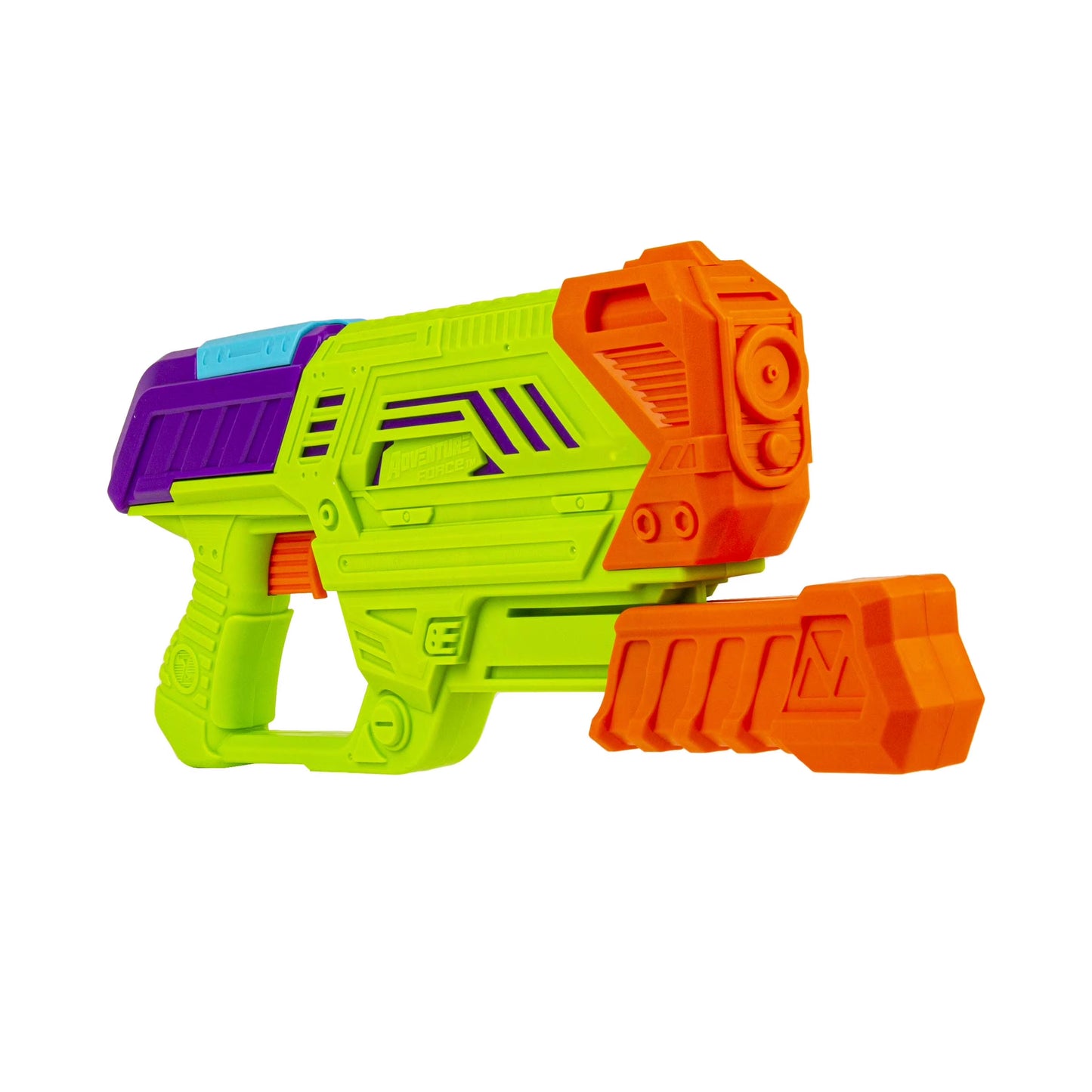 Pump-Action Water Blaster Toy, Power Pump Water Gun, Outdoor Summer Water Play Shooter, Green