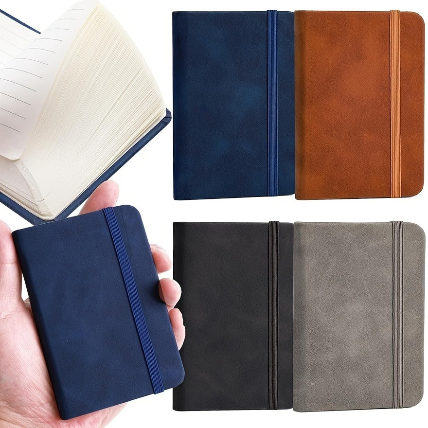 16 Mini Pocket Journals, 3 x 3 Inch Notepads in 8 Colors