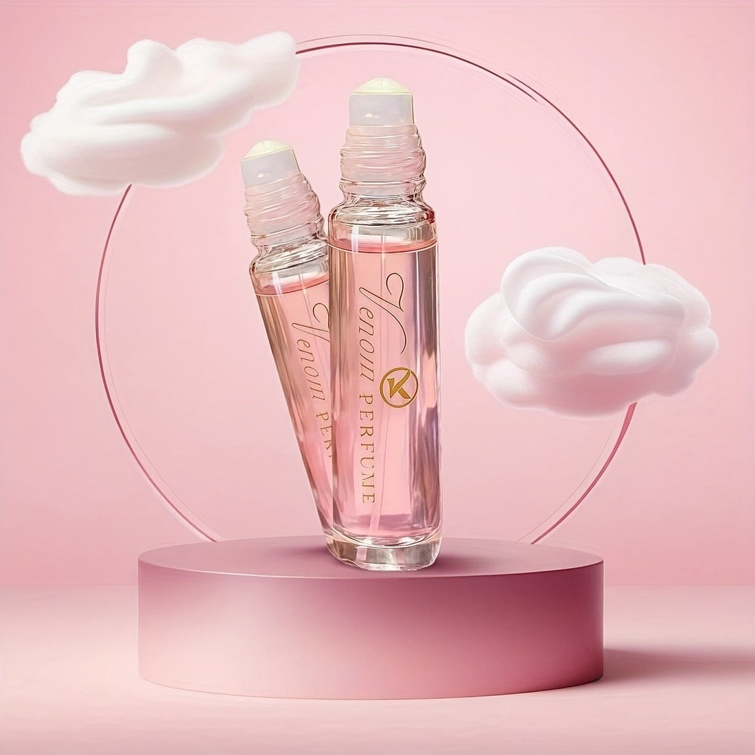 Roll-On Perfume and Jewelry 3-Piece Gift Set