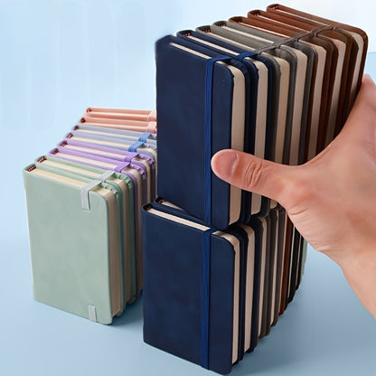 16 Mini Pocket Journals, 3 x 3 Inch Notepads in 8 Colors