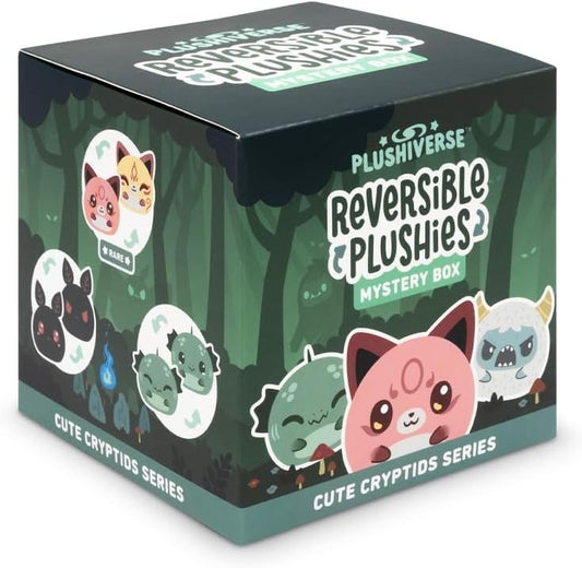 3" Reversible Mystery Box Plushie - Cute Cryptids Series - Surprise Soft Stuf...