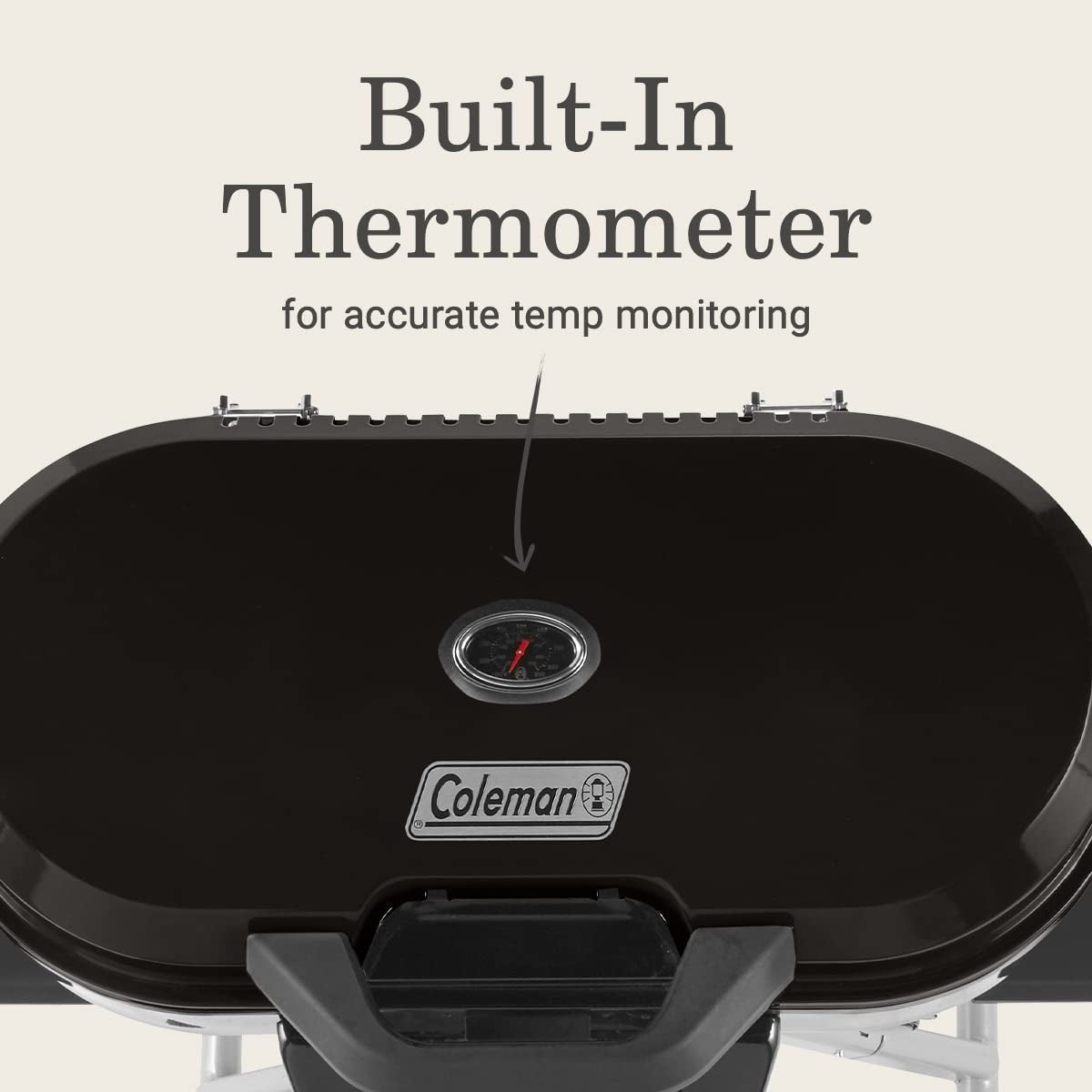 Portable Stand-Up Propane Grill with 3 Adjustable Burners, 20,000 BTU Outdoor Gas Grill with Push-Button Ignition, 285 sq. in Cooking Area for Camping, Tailgating, BBQs & Outdoor Cooking