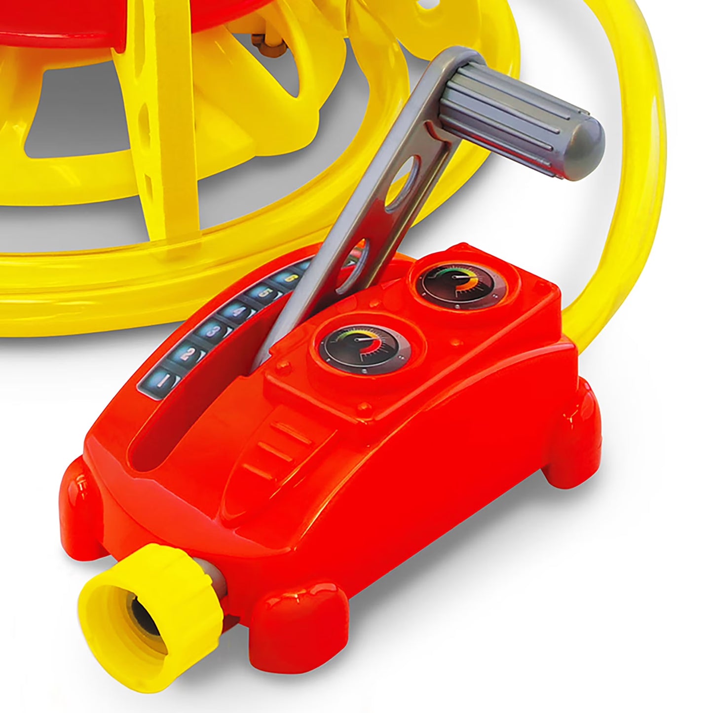 : Water-Powered Splash Rocket Sprinkler - Hovers & Sprays Water, Controllable Launcher, Flies up to 16 Ft, Hose Attaching, Outdoor Toy, Kids 5+
