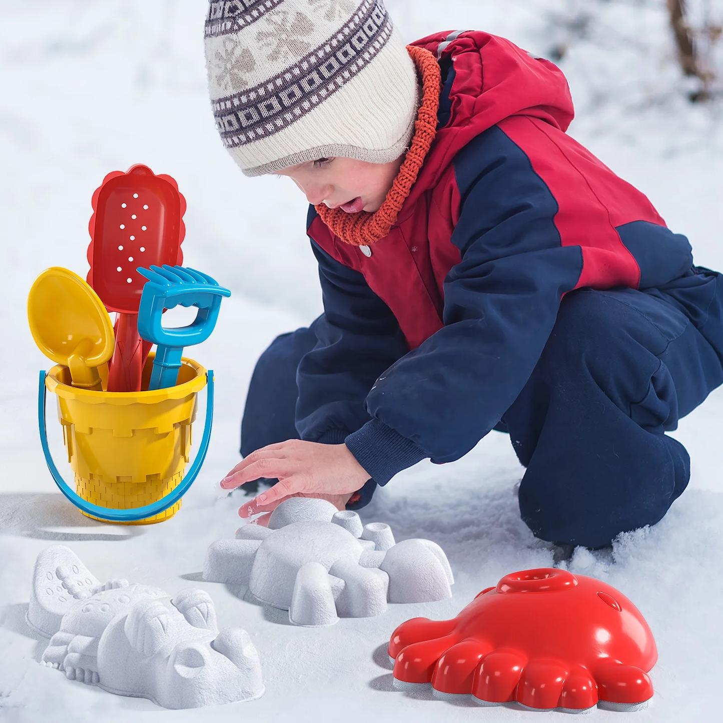 4-in-1 Sand & Water Play Table for Toddlers – 32-Piece Sensory Activity Set with Chair, Ages 2–4