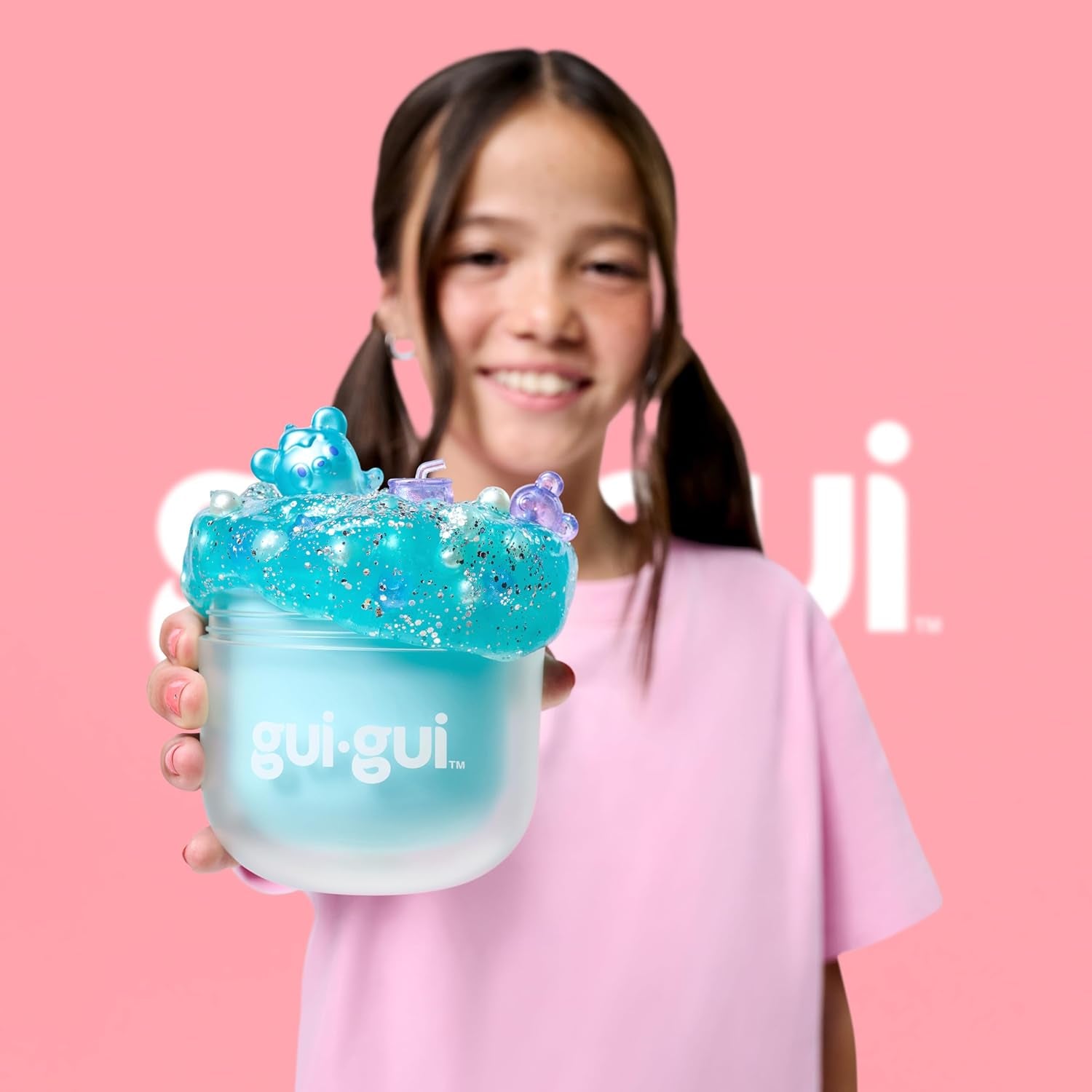Slime Kit for Kids - Scented Shimmer Deluxe Duo Pack, Iridescent Slime for Kids, 5 Step DIY Process to Customize Your Ultimate Glow-Up, Resealable and Reusable Container, ASMR Experience