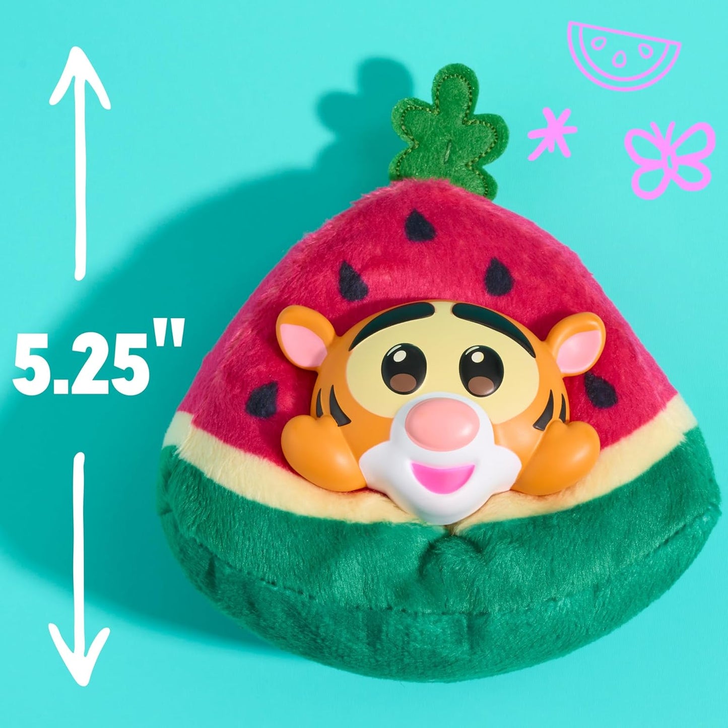 Disney Scents of Style Clip-On Blind Box Plush | Scented Vinyl-Head Plush Clip-On Collectible Toy, 4.5-Inch, Short-Run Drop, Ages 8 and Up