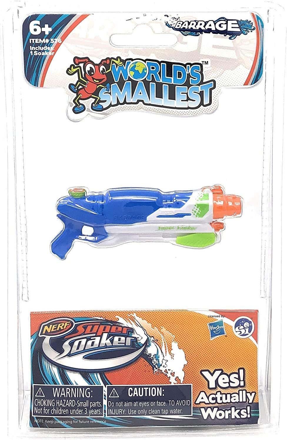 World'S Smallest Super Soaker - Set of 3 - SS50, Barrage and Scatter Blast