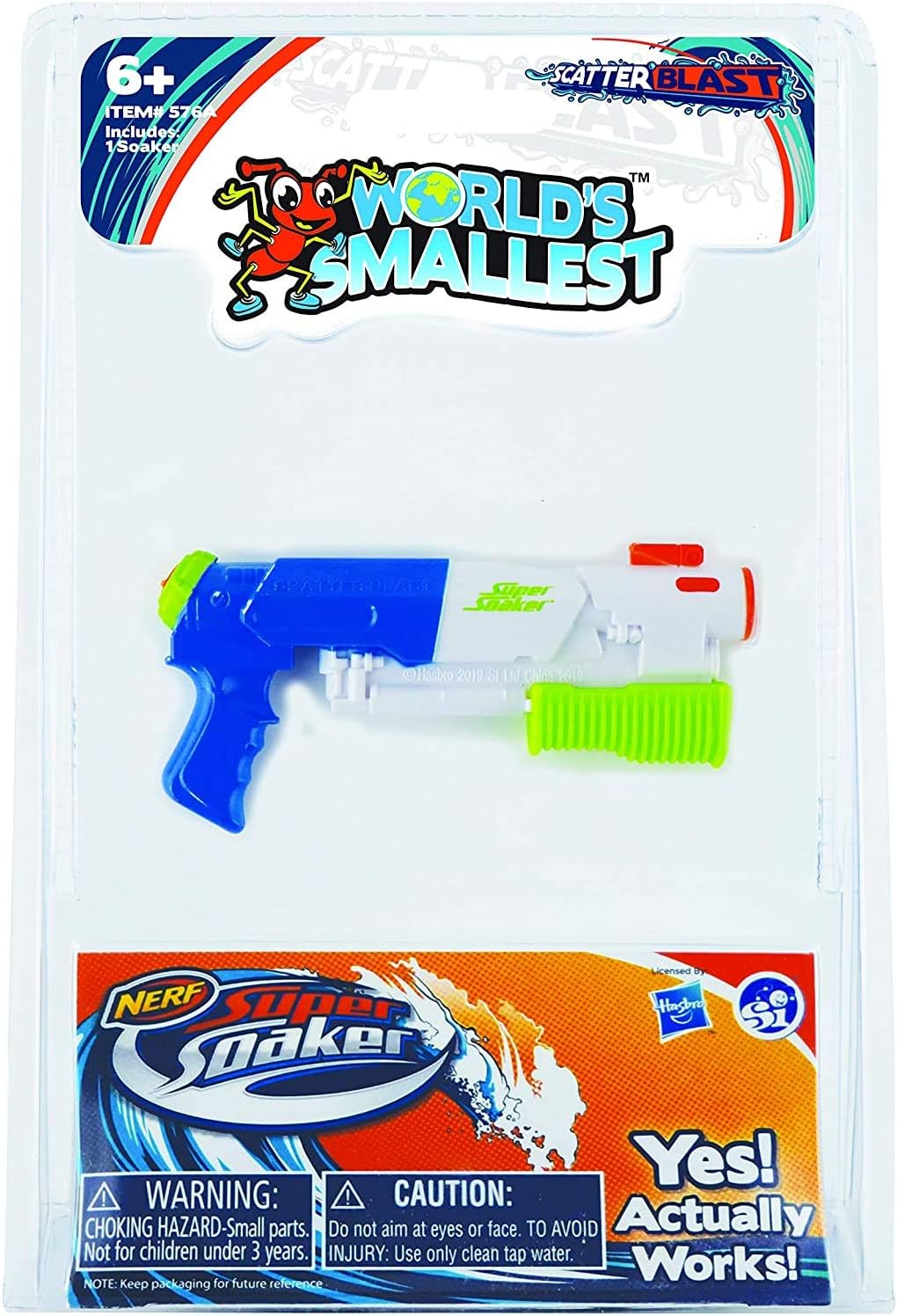 World'S Smallest Super Soaker - Set of 3 - SS50, Barrage and Scatter Blast