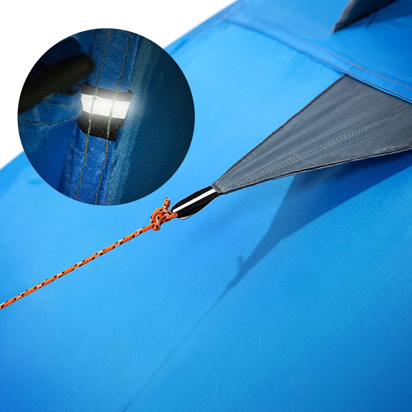 2/4 Person Camping Tent Lightweight Backpacking Tent, Waterproof Double Layer Outdoor Tent with Two Doors, Easy Setup for Camping, Hiking, Hunting & Travel