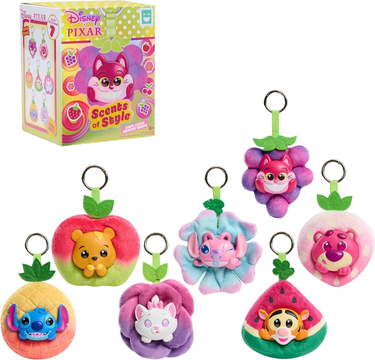 Disney Scents of Style Clip-On Blind Box Plush | Scented Vinyl-Head Plush Clip-On Collectible Toy, 4.5-Inch, Short-Run Drop, Ages 8 and Up