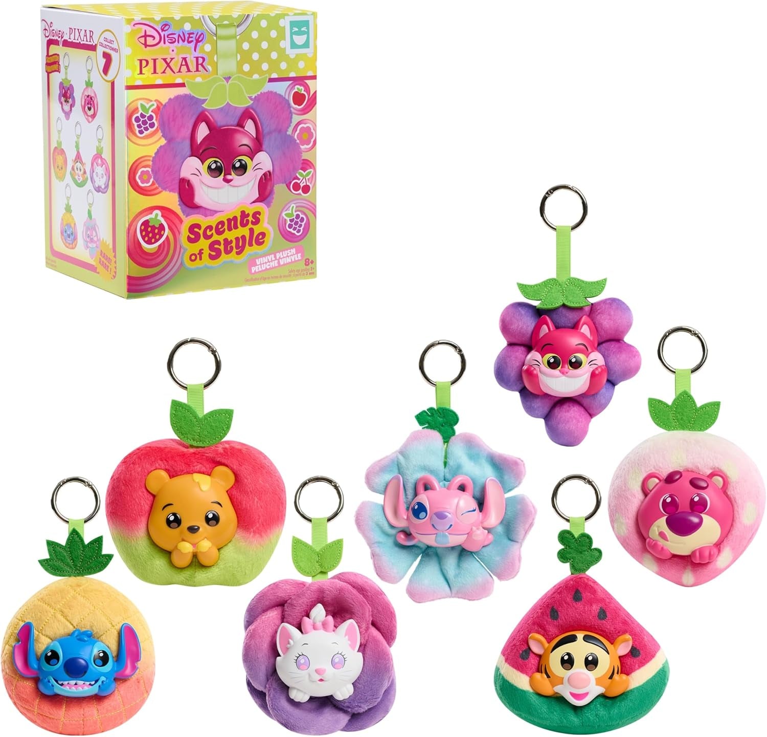 Disney Scents of Style Clip-On Blind Box Plush | Scented Vinyl-Head Plush Clip-On Collectible Toy, 4.5-Inch, Short-Run Drop, Ages 8 and Up