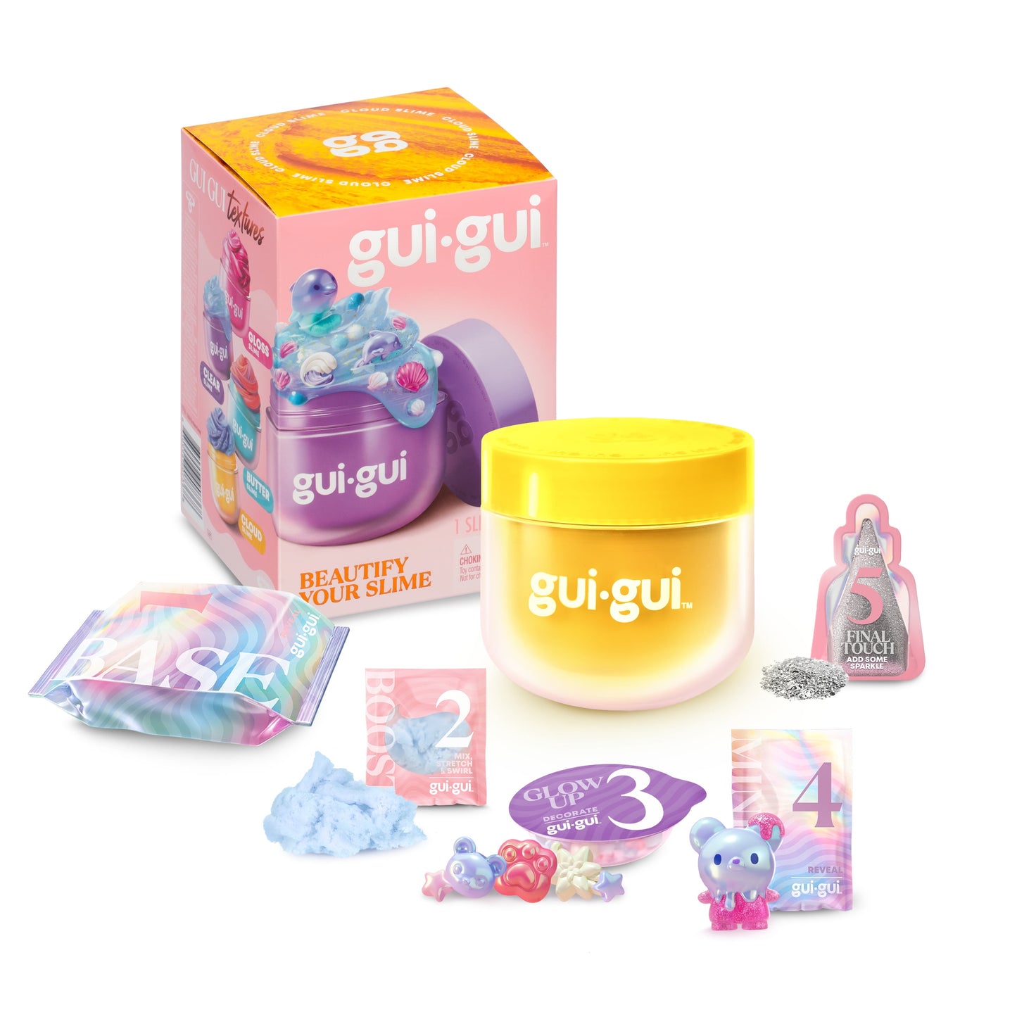 the Most Beautiful Slime Made by You! Styles Vary 13 Scents and 4 Textures to Create Ages 6+