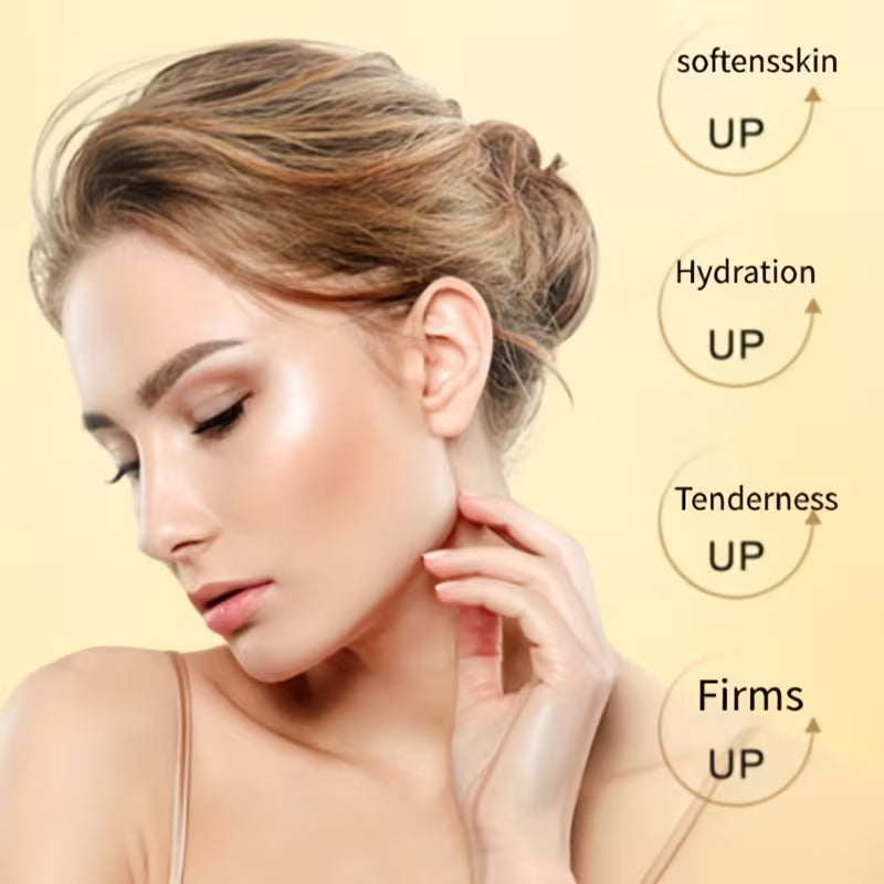 10-Piece Gold-Colored Luxury Skincare Gift Set