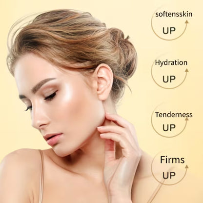 10-Piece Gold-Colored Luxury Skincare Gift Set