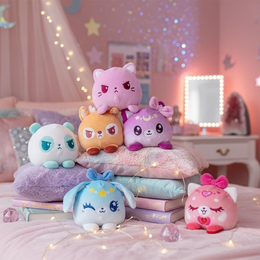 3" Reversible Magical Girl Plush – Kawaii Collectible Gift