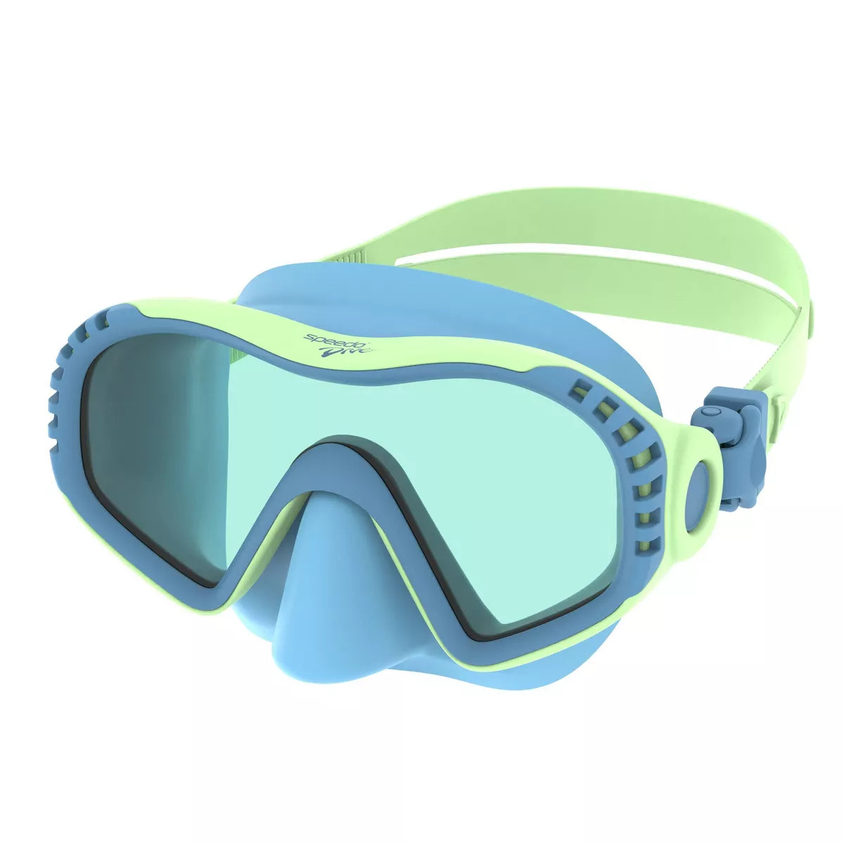 Speedo Junior Wave Watcher Swim Goggles - Tie Dye Kids Swimming Mask with Anti-Fog Lenses & UV Protection