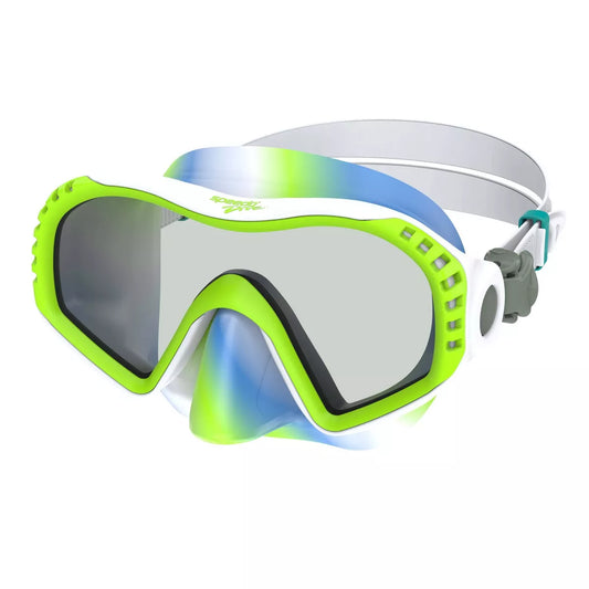 Speedo Junior Wave Watcher Swim Goggles - Tie Dye Kids Swimming Mask with Anti-Fog Lenses & UV Protection