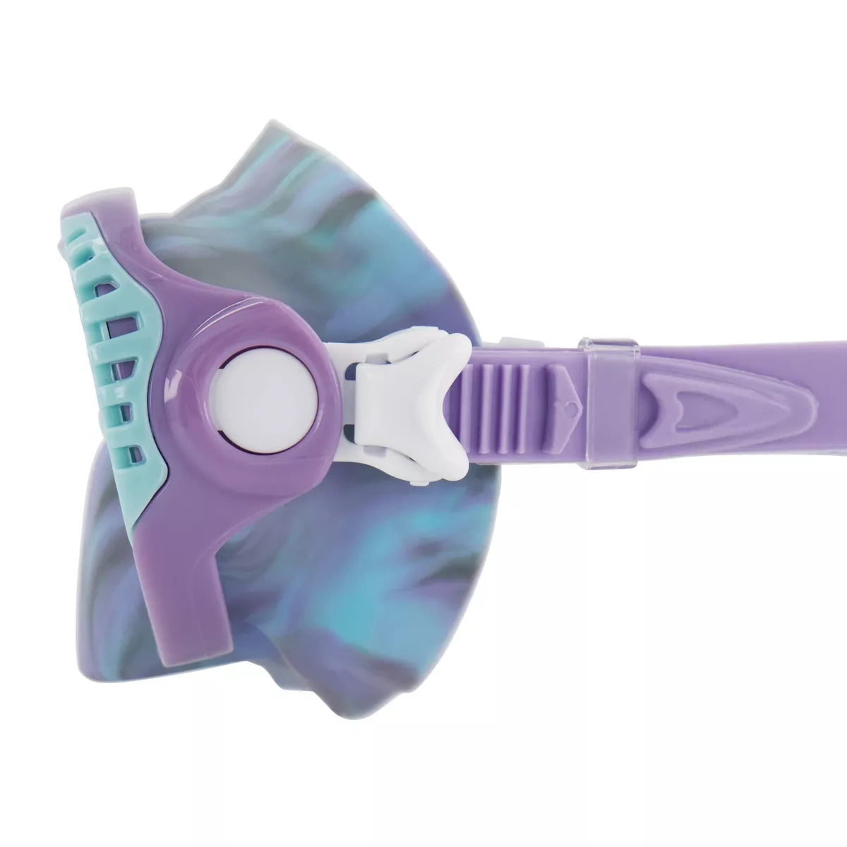 Speedo Junior Wave Watcher Swim Goggles - Tie Dye Kids Swimming Mask with Anti-Fog Lenses & UV Protection