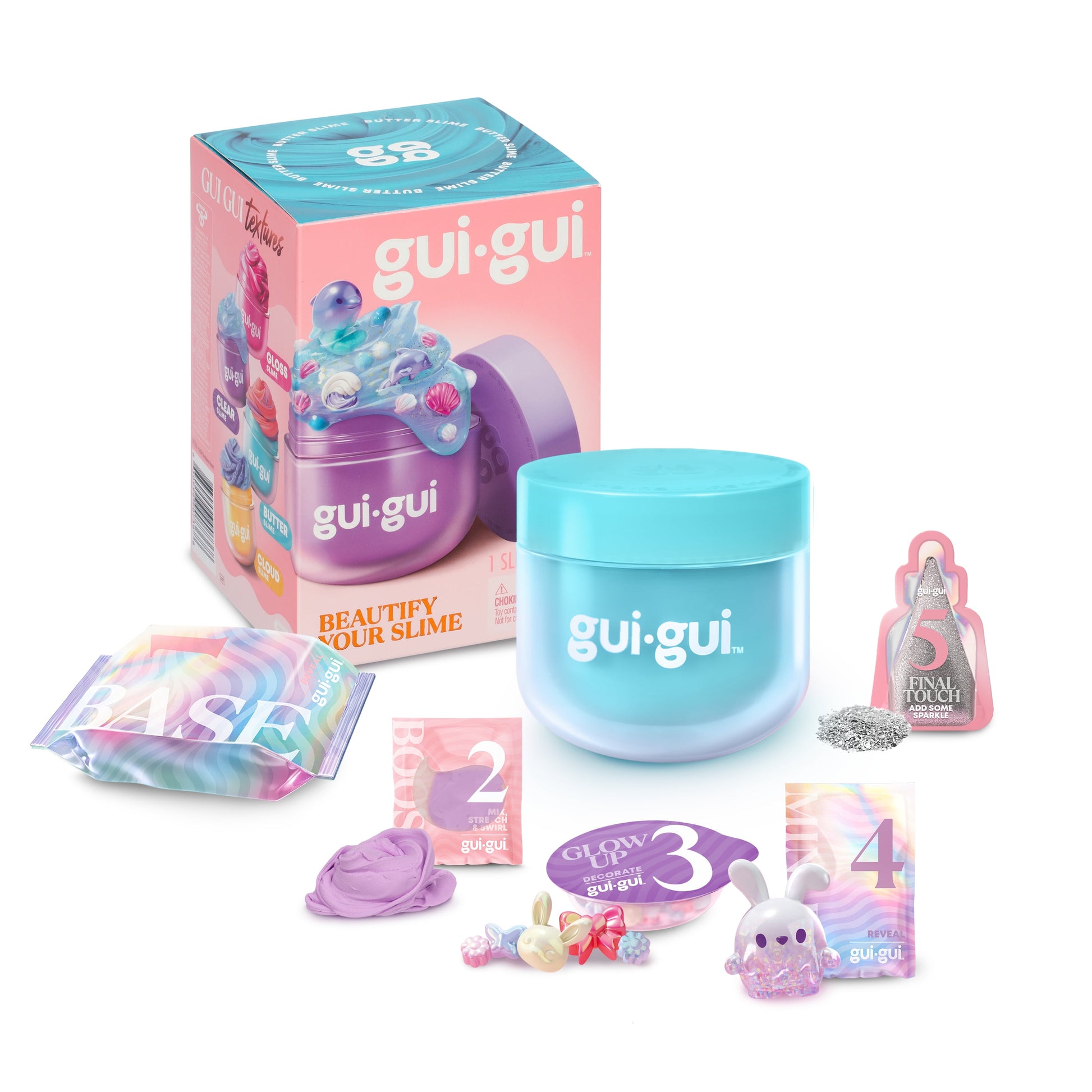 the Most Beautiful Slime Made by You! Styles Vary 13 Scents and 4 Textures to Create Ages 6+