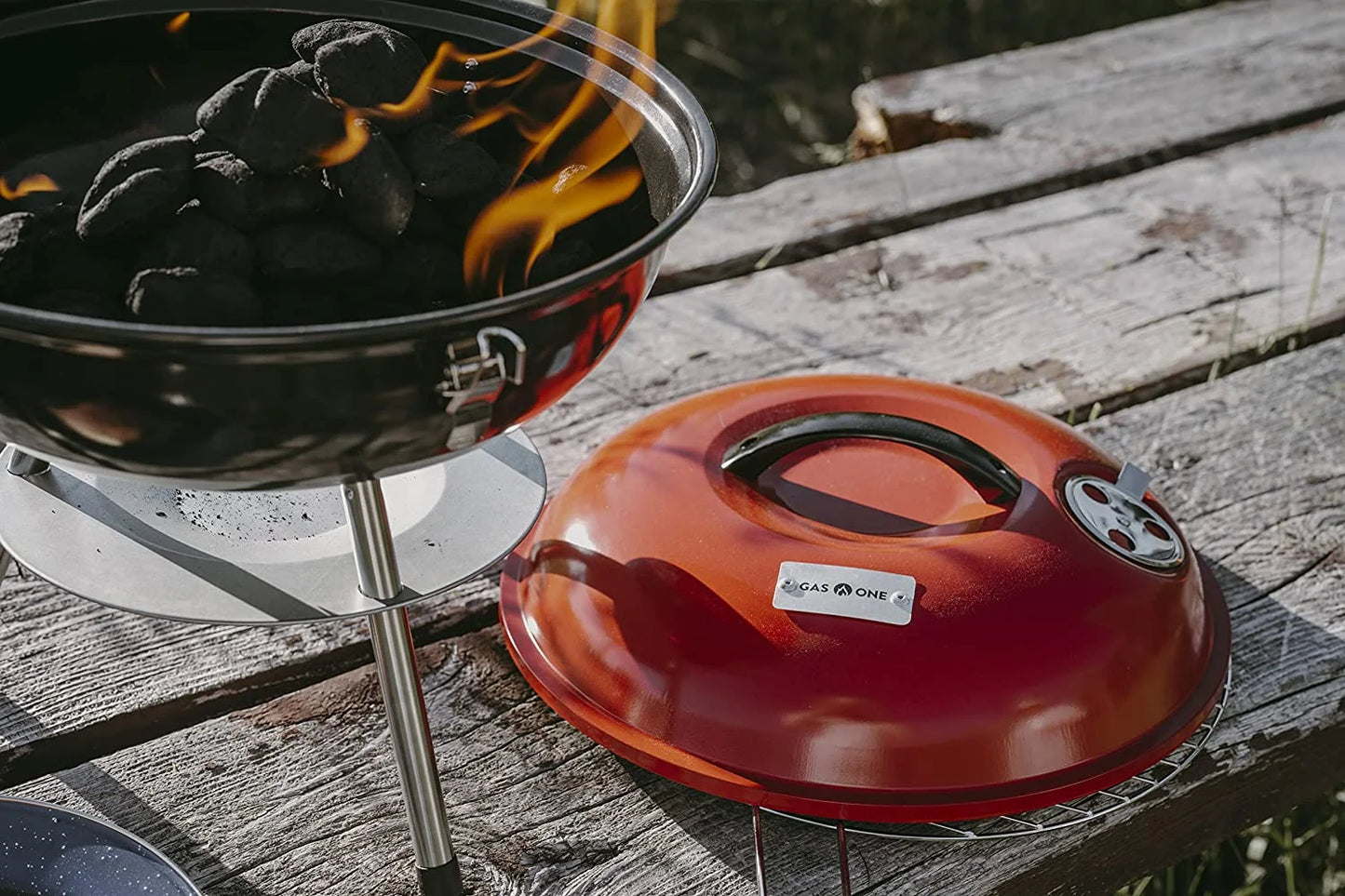 Gasone 14 Inch Portable Charcoal Grills - Portable Grill - for BBQ
