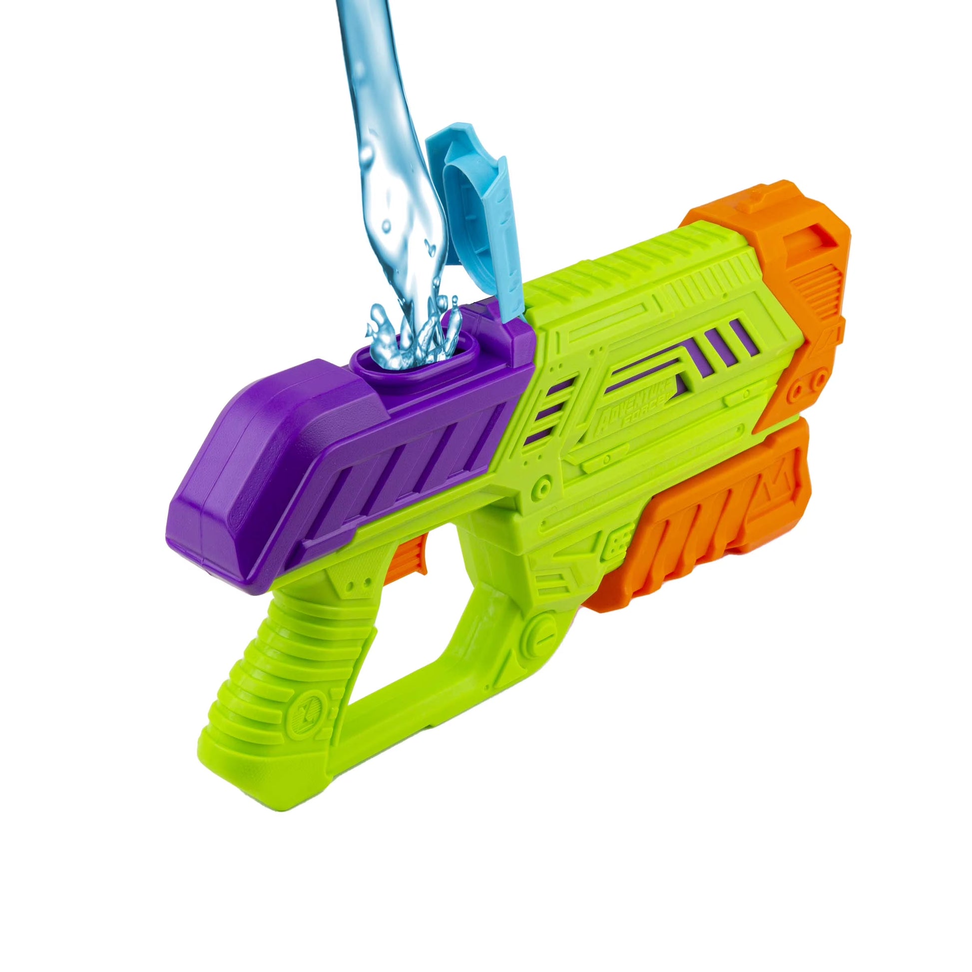 Pump-Action Water Blaster Toy, Power Pump Water Gun, Outdoor Summer Water Play Shooter, Green