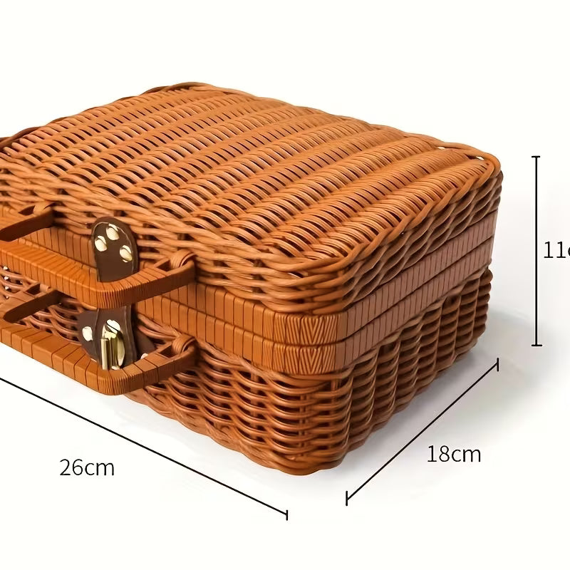 Portable Hand Grinder Coffee Set for Travel and Office, Vintage