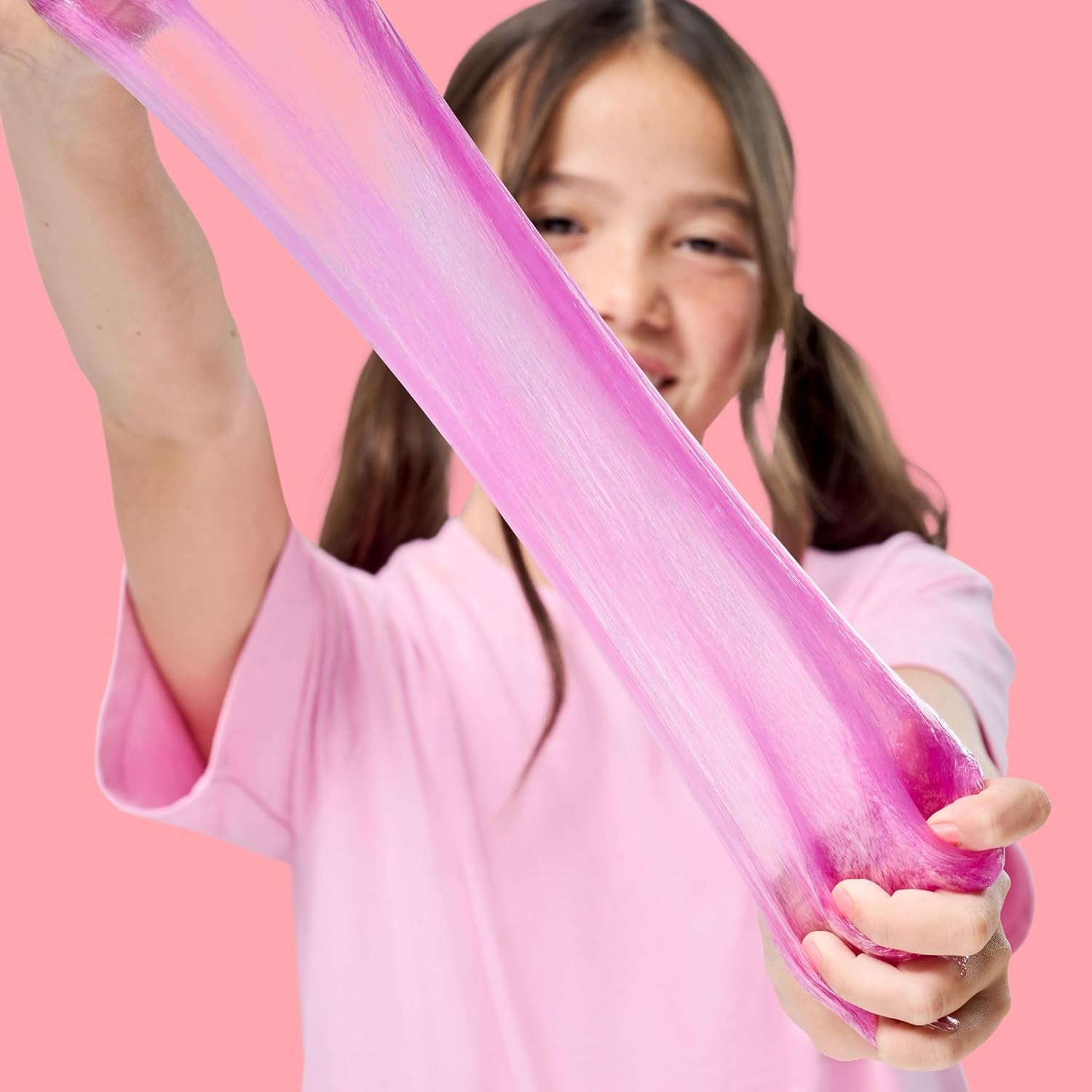 Slime Kit for Kids - Scented Shimmer Deluxe Duo Pack, Iridescent Slime for Kids, 5 Step DIY Process to Customize Your Ultimate Glow-Up, Resealable and Reusable Container, ASMR Experience